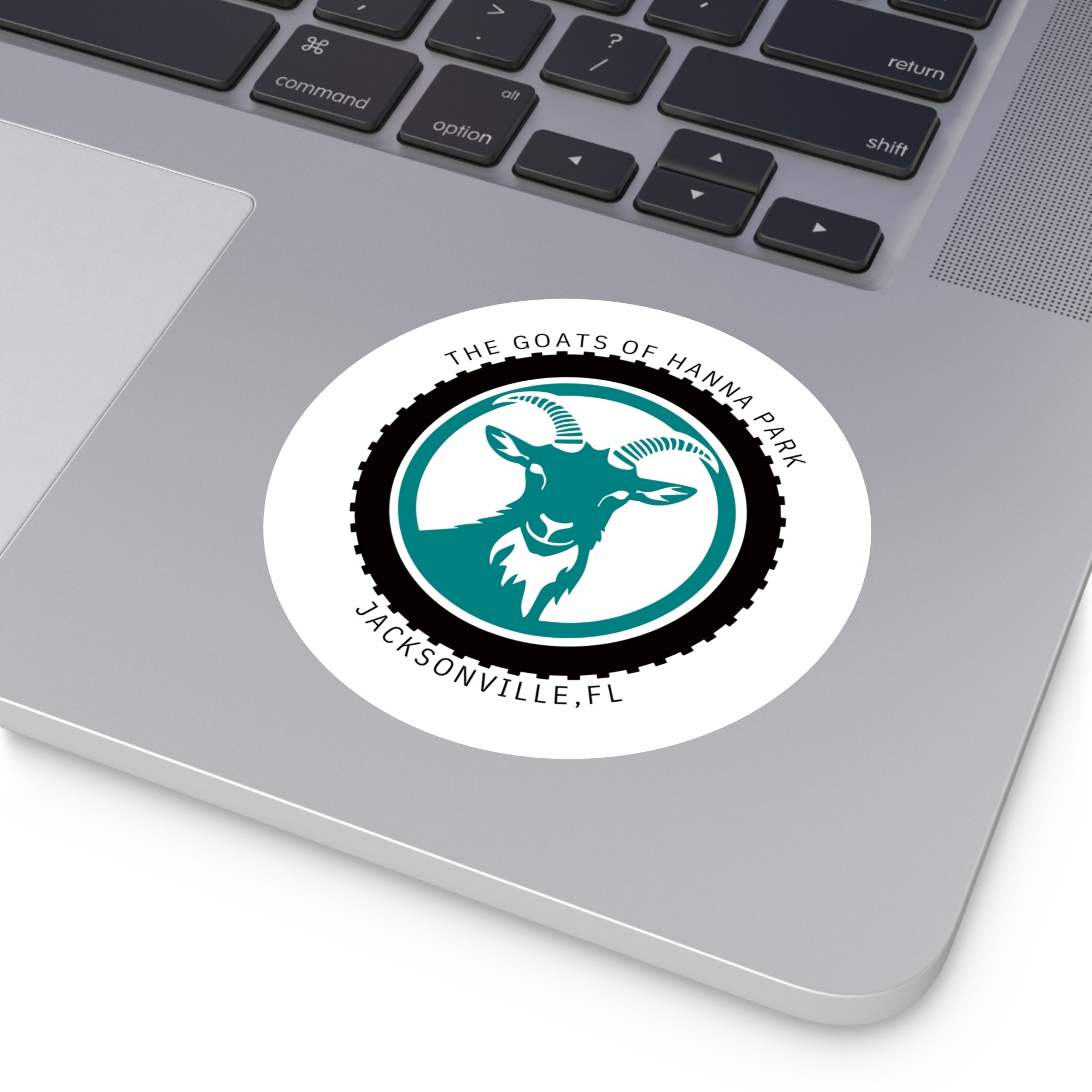 Goats of Hanna Round Vinyl Stickers