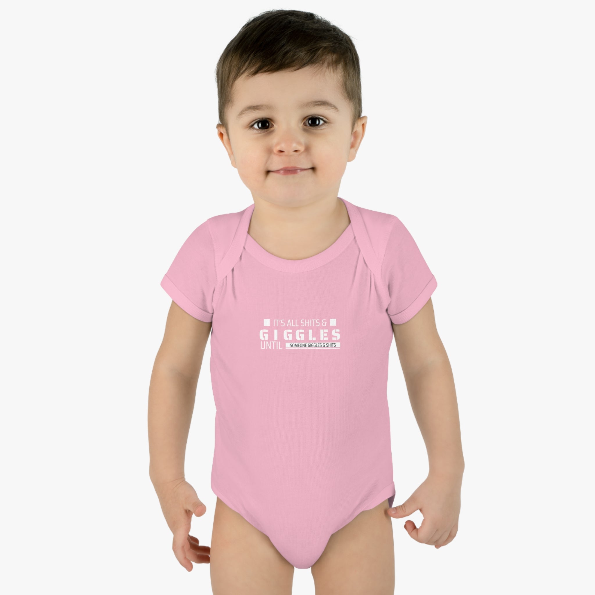 Giggles and.... Infant Baby Rib Bodysuit