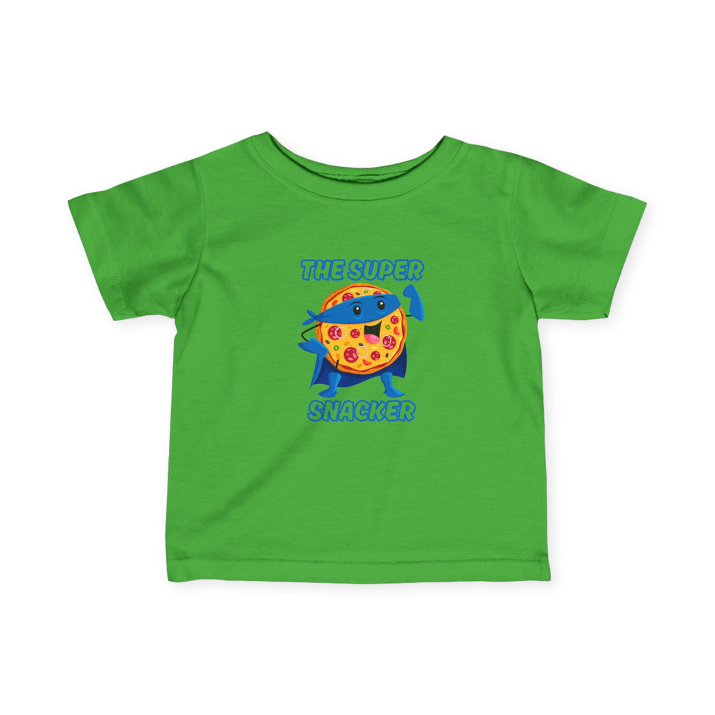 Super Snacker Infant Tee - Cute Kids T-Shirt, Baby Gift, Playtime Apparel, Foodie Theme, Funny Toddler Shirt