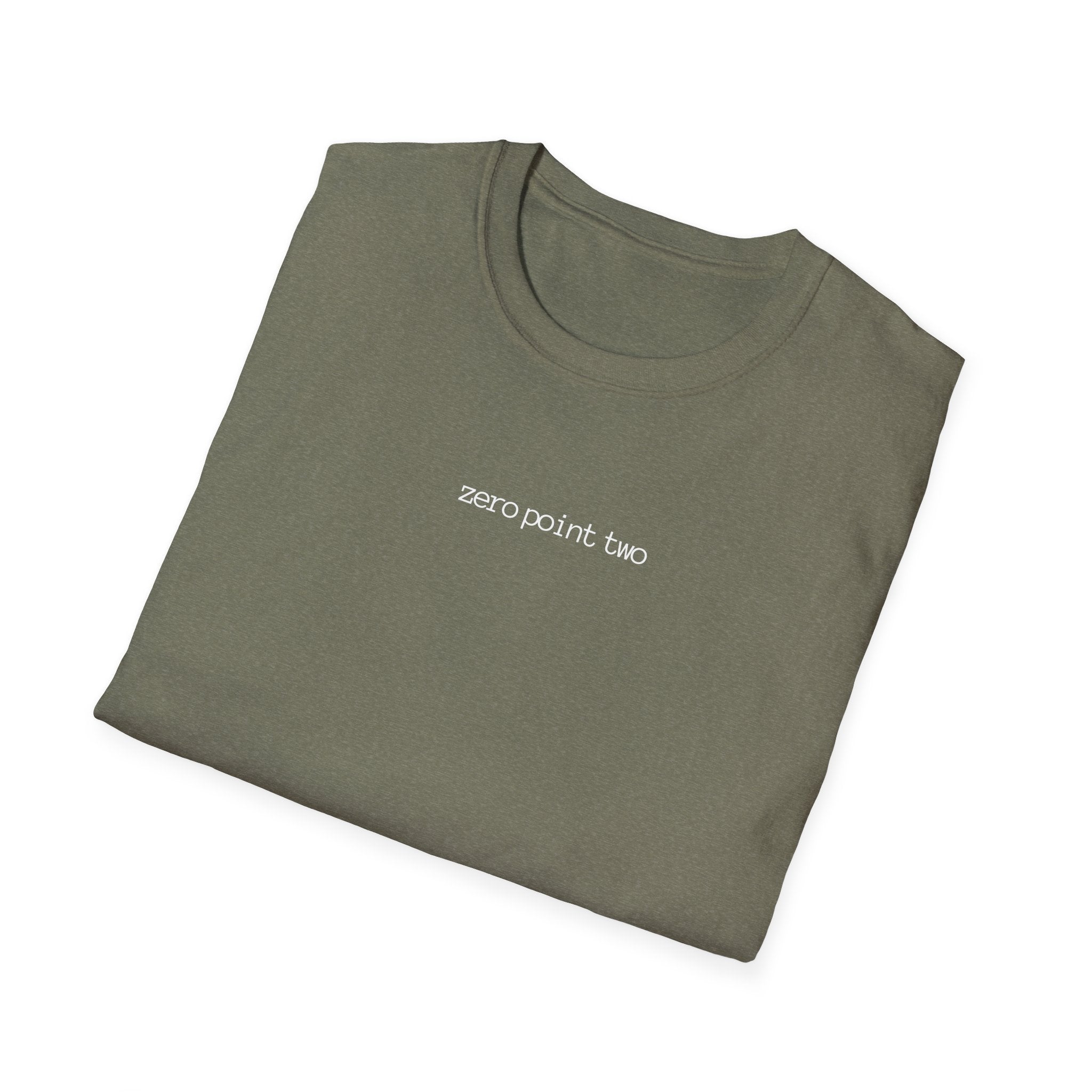 Zero Point Two T Shirt Soft Style 0.2 Jewish Identity Tee Shirt Adult Unisex Style