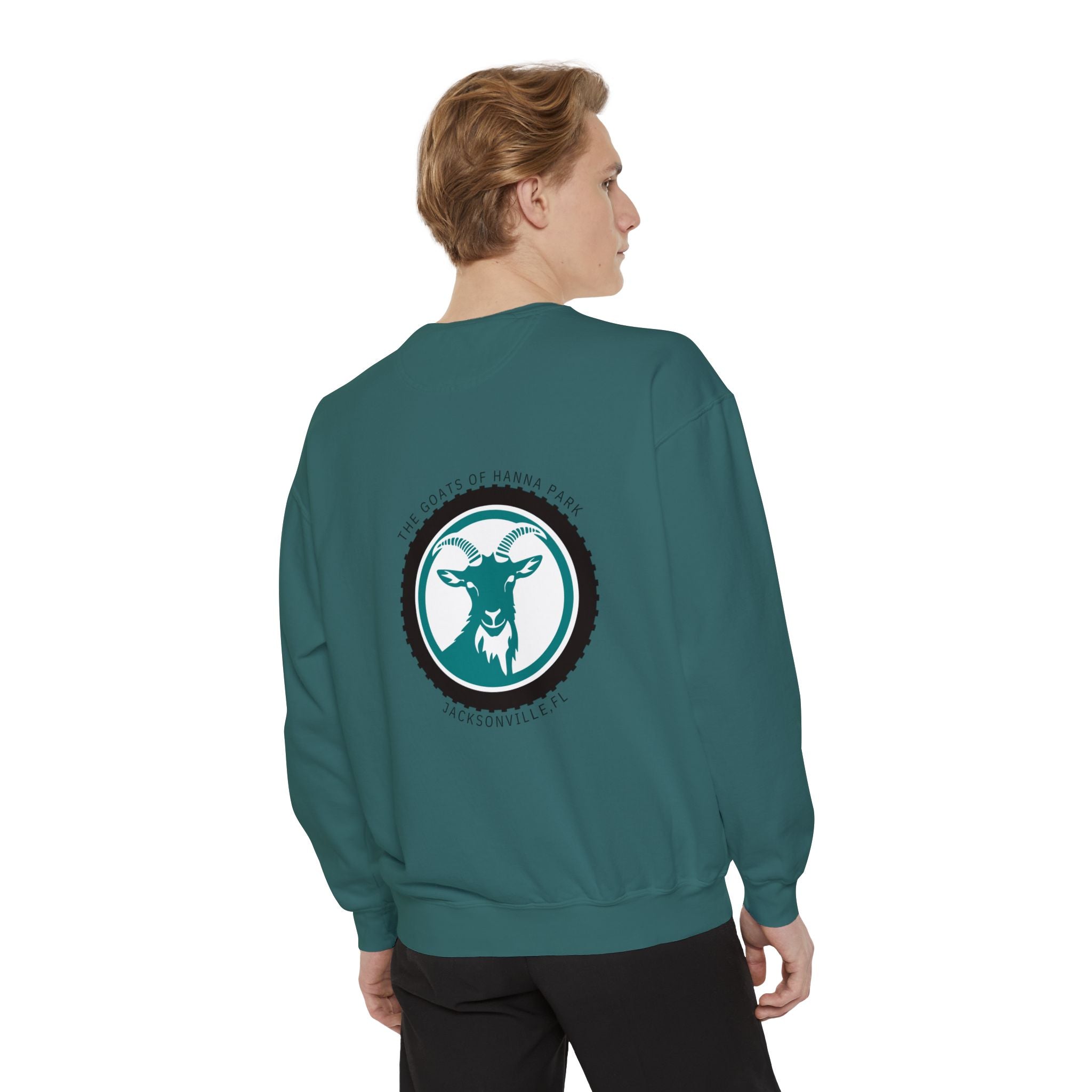 Goats of Hanna Unisex Garment-Dyed Sweatshirt