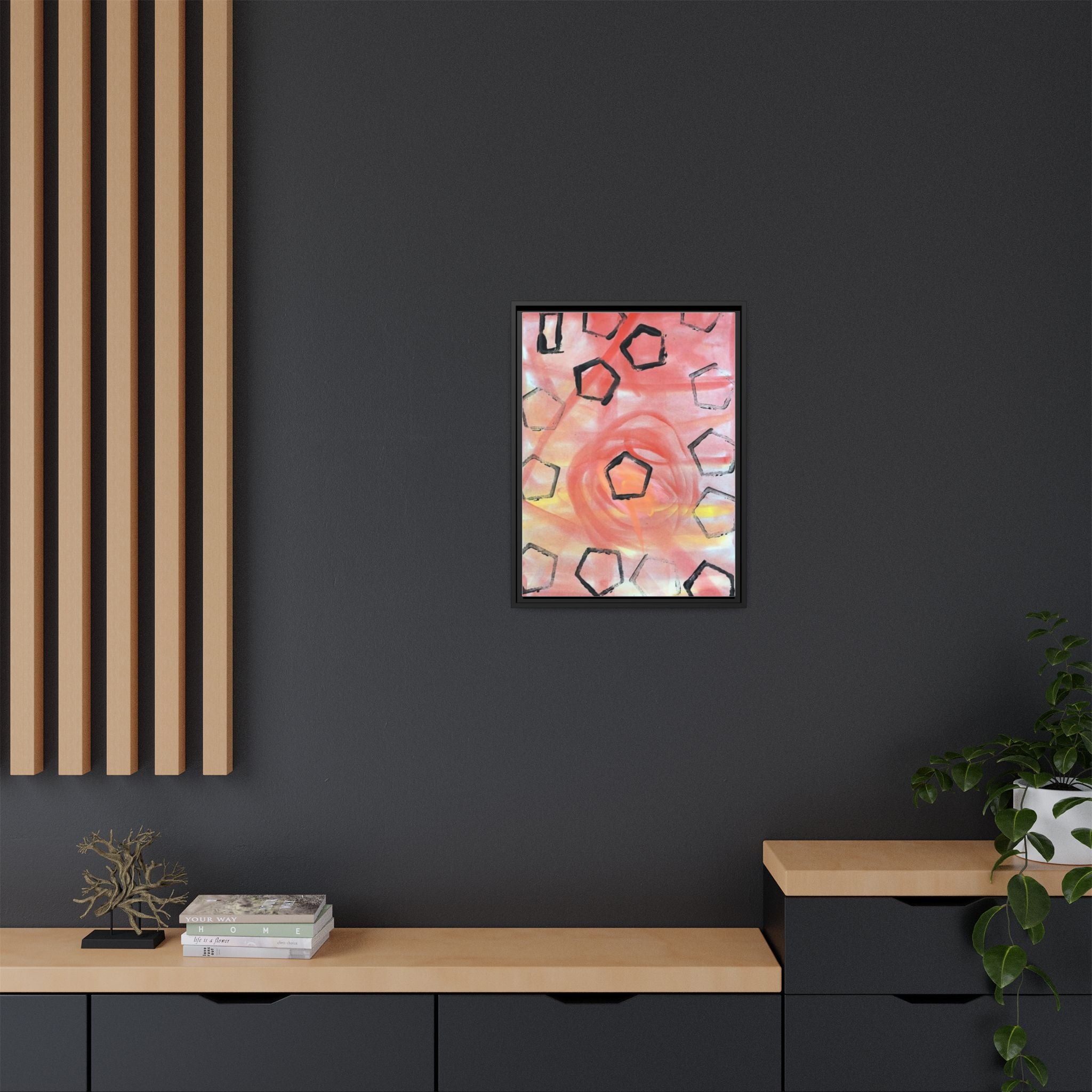 Mark Rothko Color Fields Matte Canvas, Framed Art by Jackson Smith