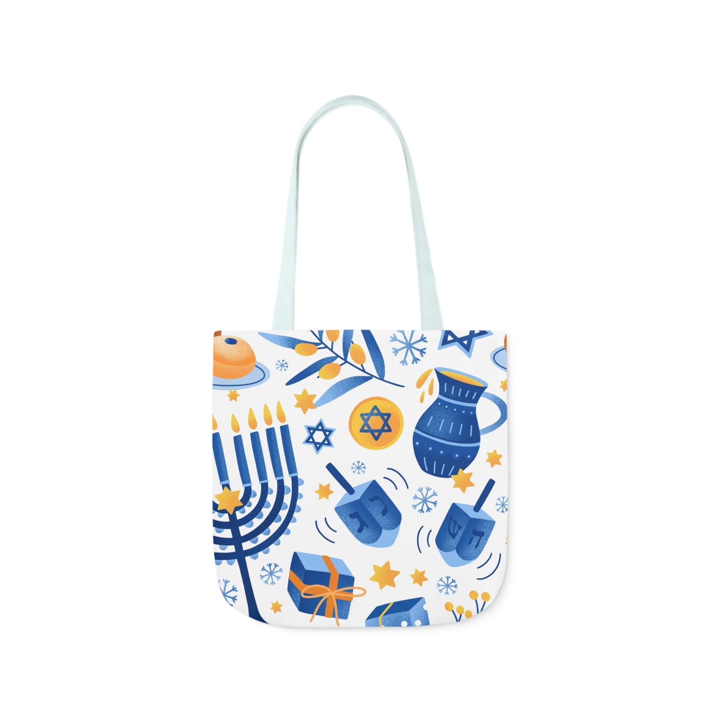 Hanukkah Canvas Tote Bag