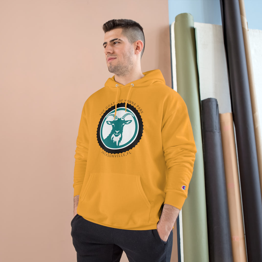 Goats of Hanna Park Champion Hoodie Mountain Bike Goats of Hanna