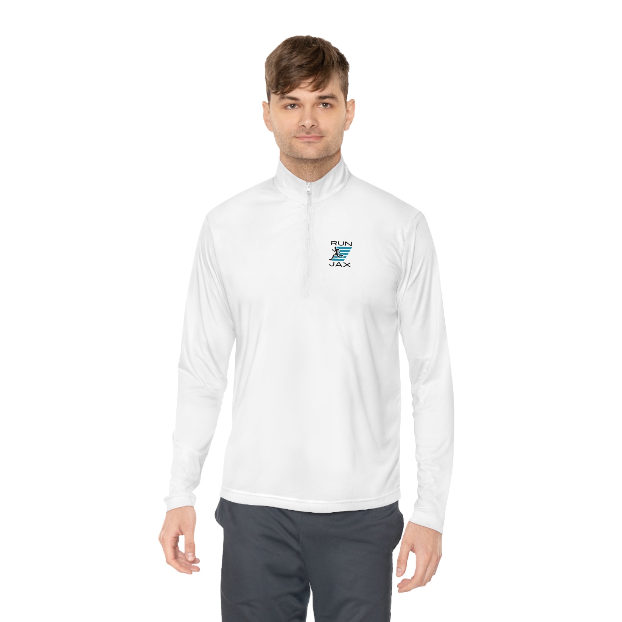 Run JAX Unisex Quarter-Zip Pullover