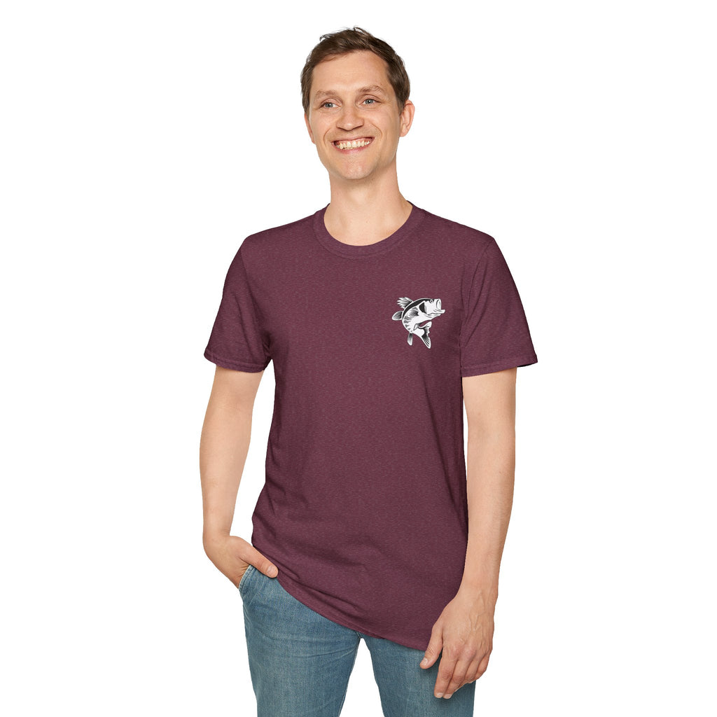 A Reel Expert Fishing Tee Unisex Softstyle T-Shirt
