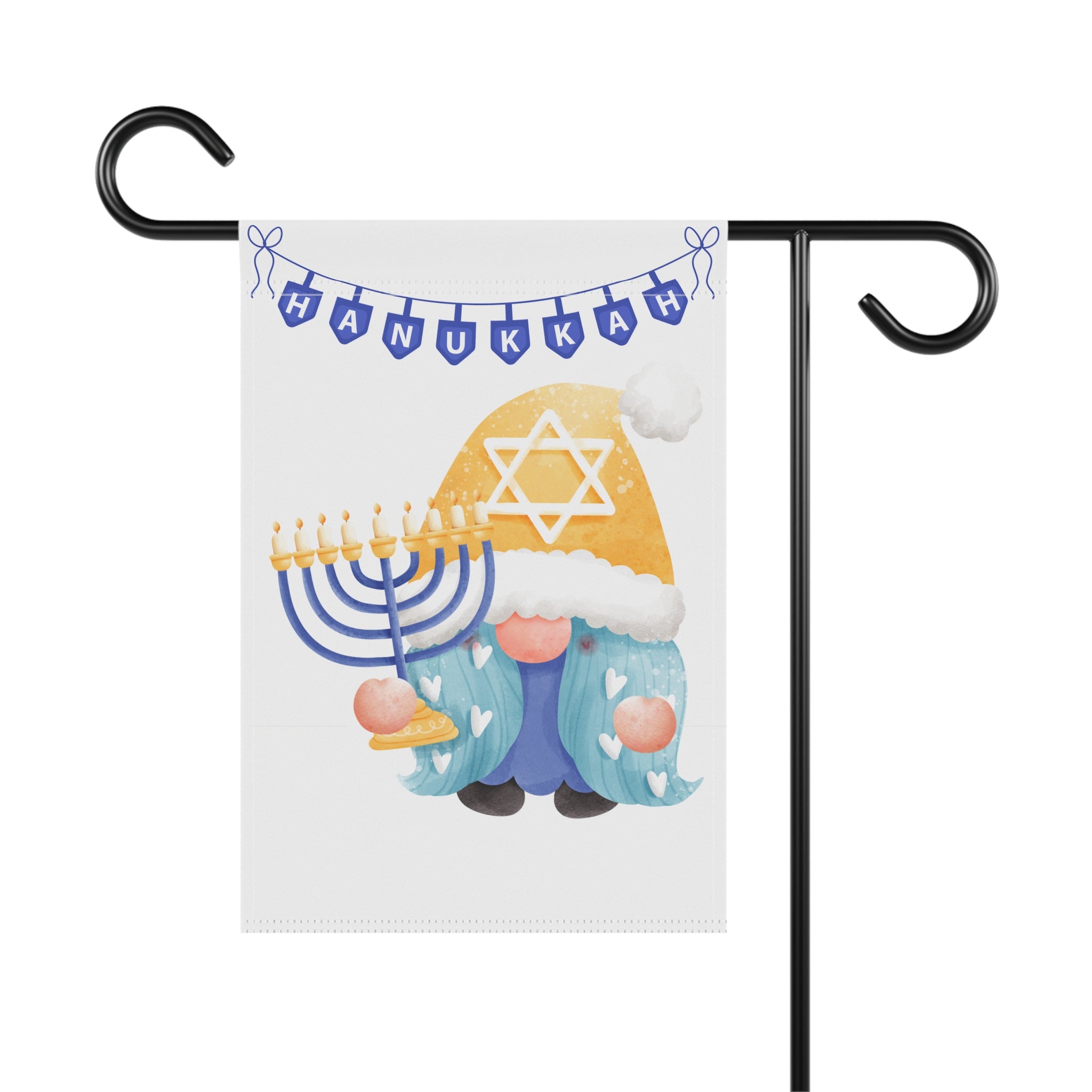 Hanukkah Garden & House Banner Flag