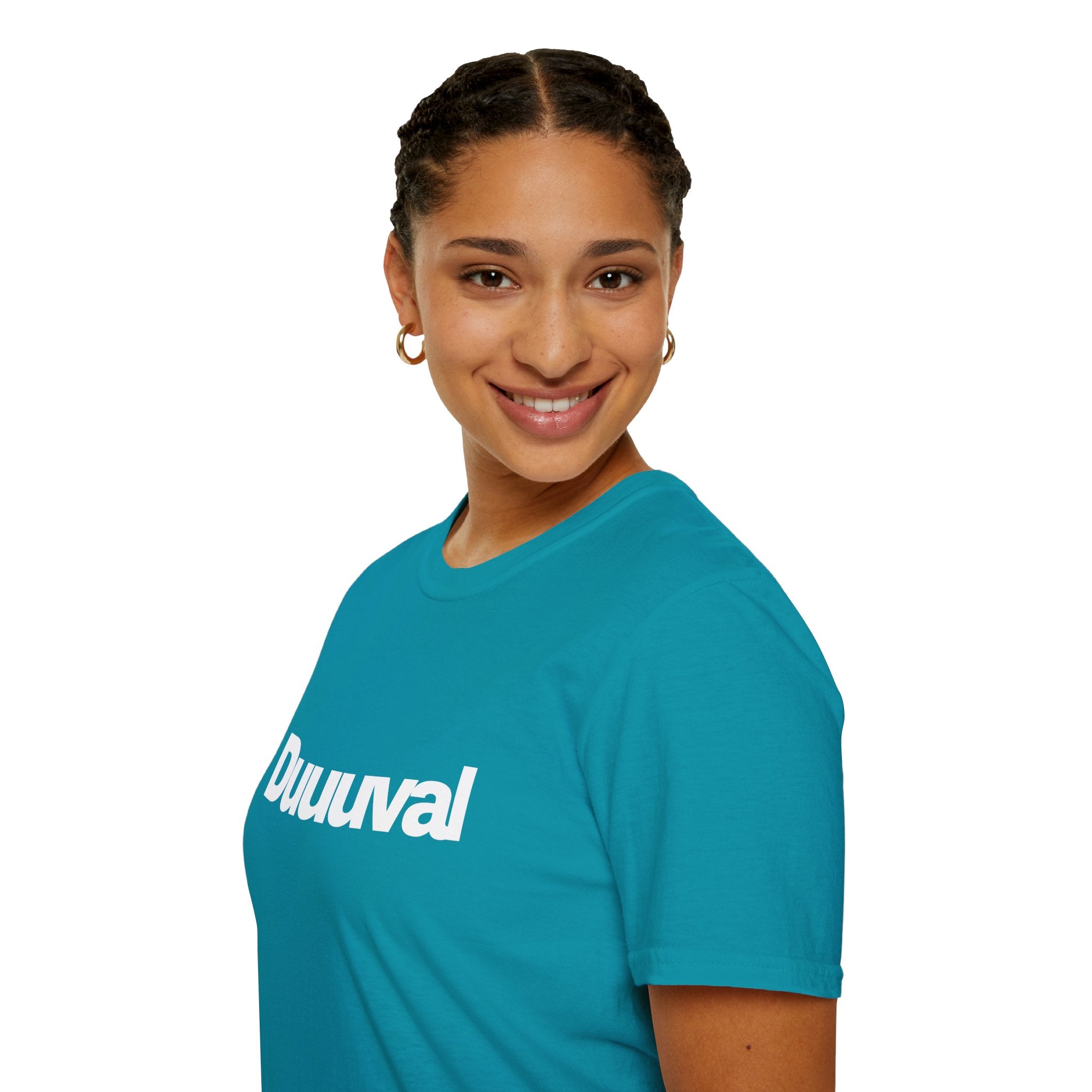 Duuuval Soft Tee with White Lettering Duval Show Your Love of the 904 in the Duuuval T-Shirt