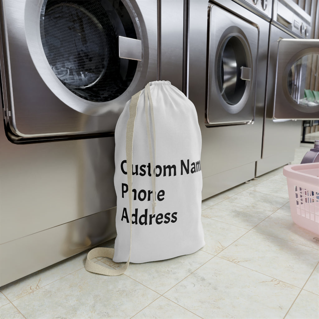 Custom Laundry Bag Custom Name Laundry Bag