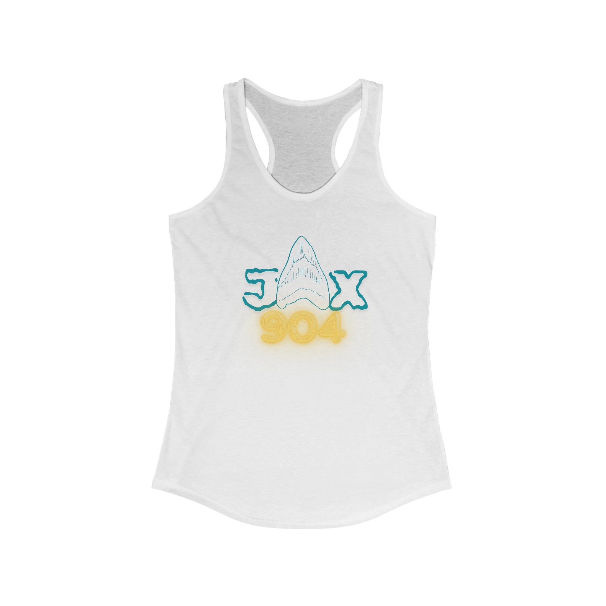 Shark Tooth Hunter Women's Ideal Racerback Tank