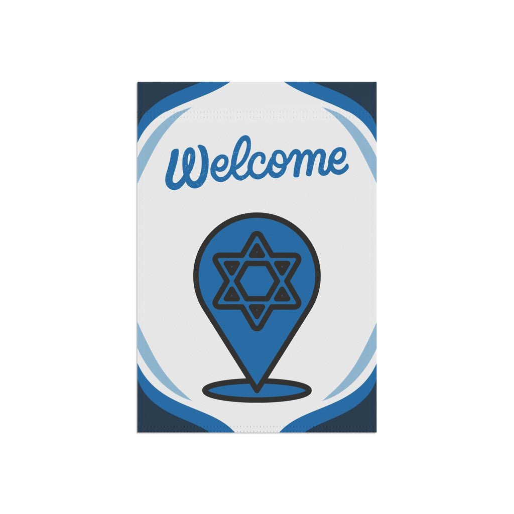 Jews Welcome Here Flag Banner