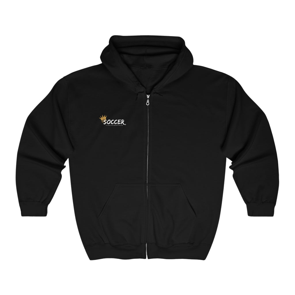 Soccer Unisex Heavy Blend™ Full Zip Hooded Sweatshirt