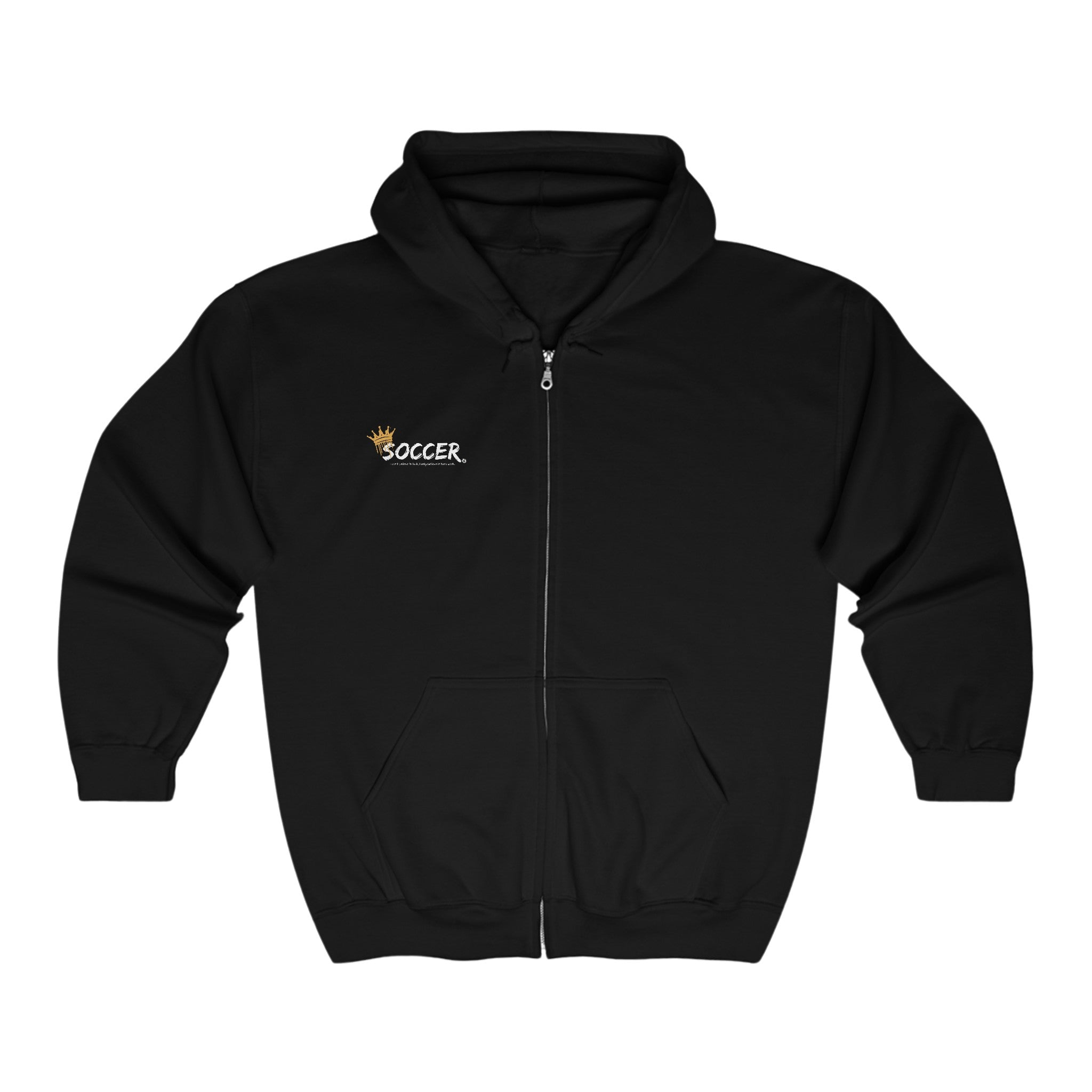 Soccer Unisex Heavy Blend™ Full Zip Hooded Sweatshirt