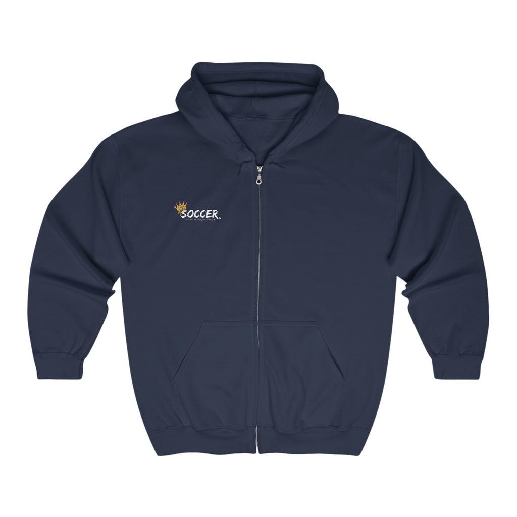 Soccer Unisex Heavy Blend™ Full Zip Hooded Sweatshirt