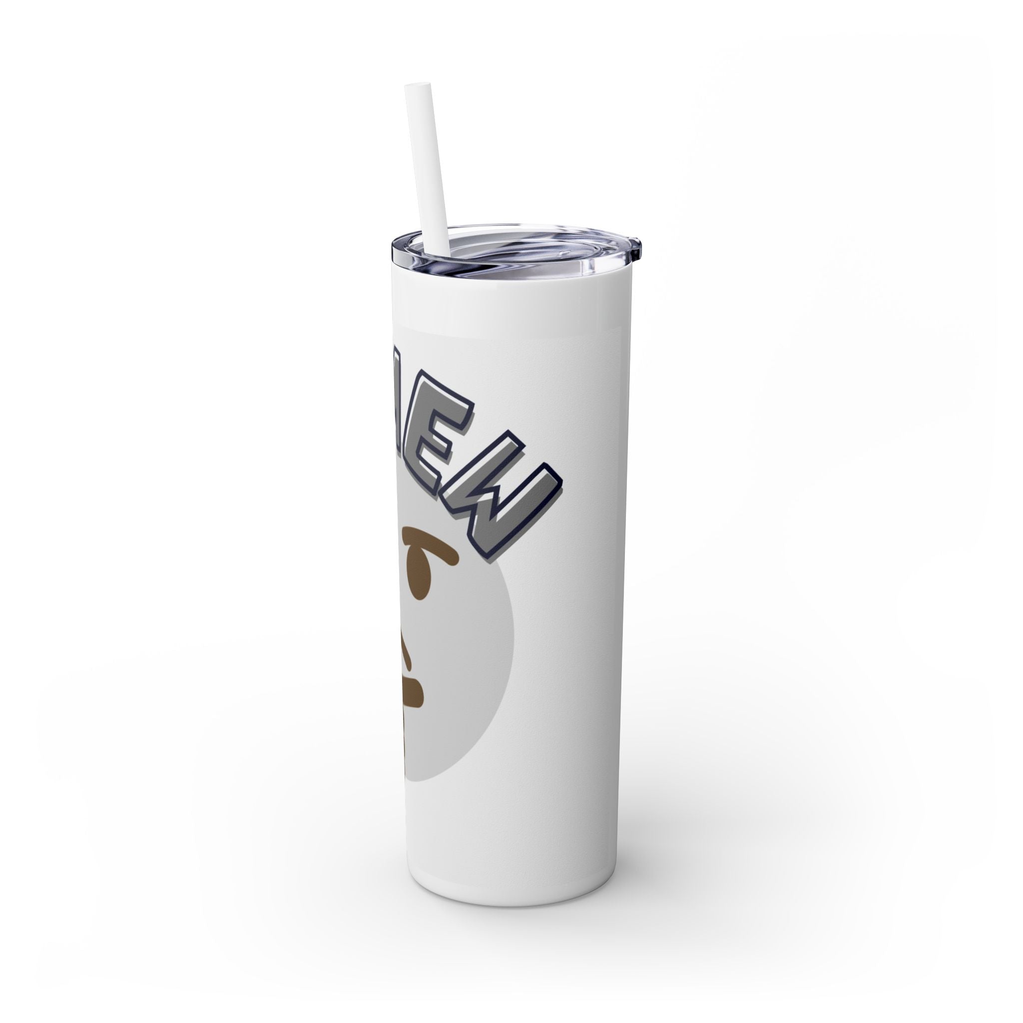 Mew Skinny Tumbler with Straw, 20oz