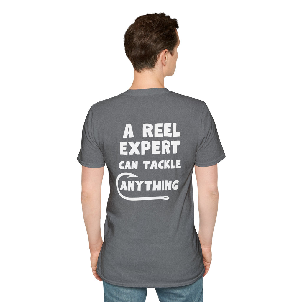 A Reel Expert Fishing Tee Unisex Softstyle T-Shirt