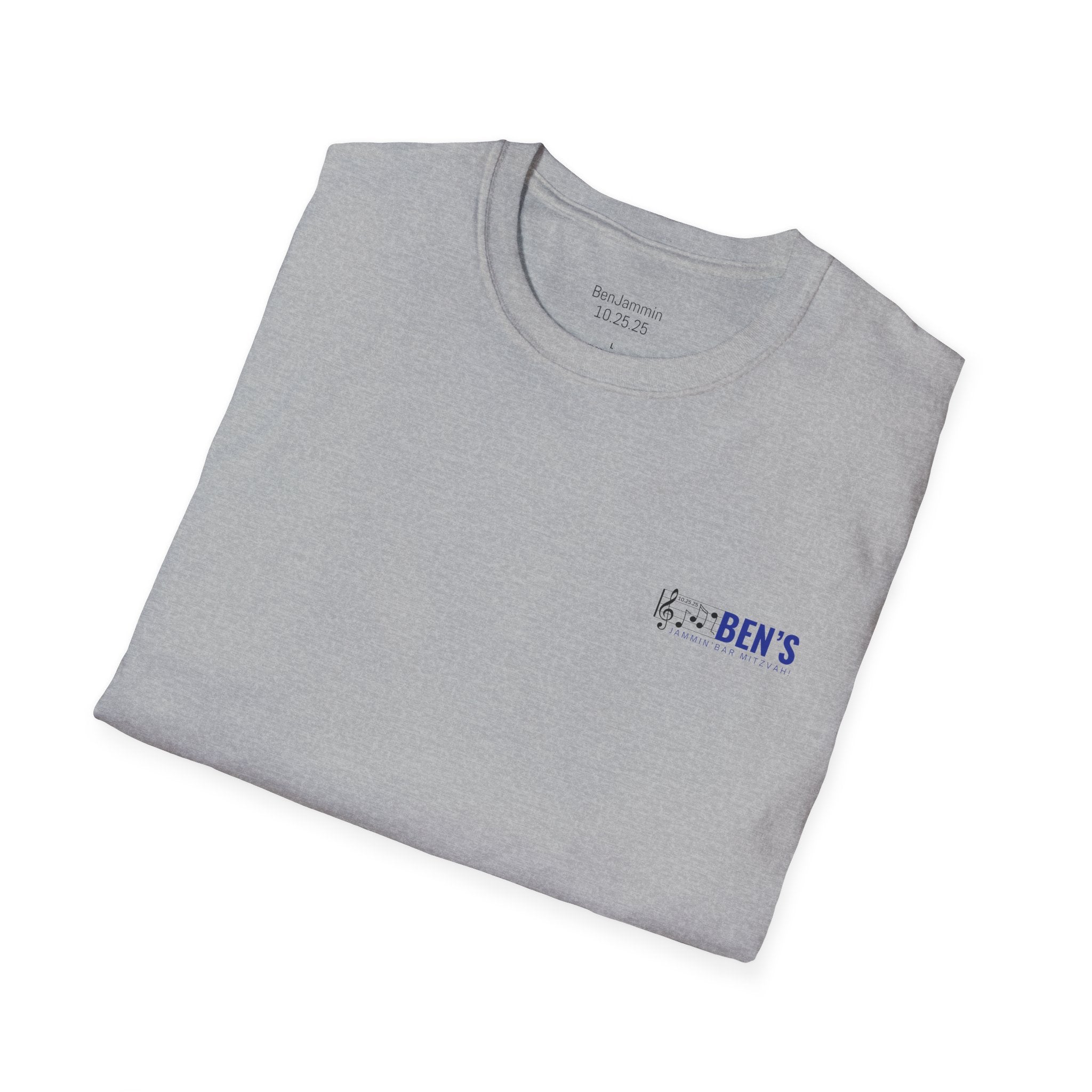Custom Bar Mitzvah T-Shirt (Ben) Use Your Design or We Can Create One!