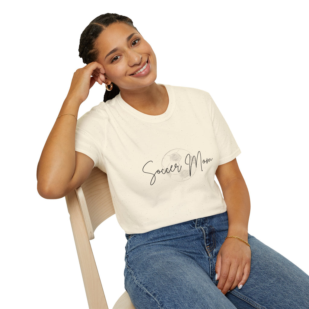 VintageLook Softstyle Soccer Mom T-Shirt