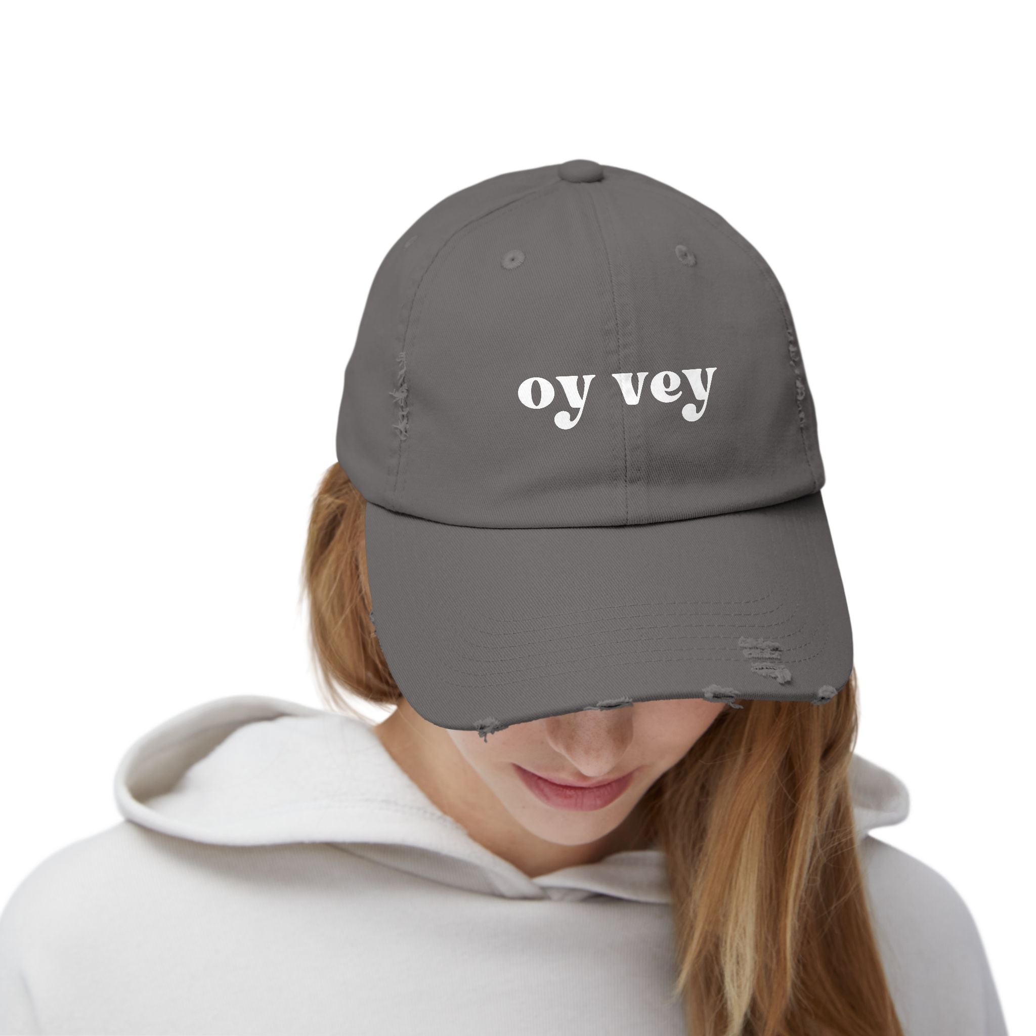 Oy Vey Baseball Cap Oy Vey Hat Jewish Pride Oy Vey Hat