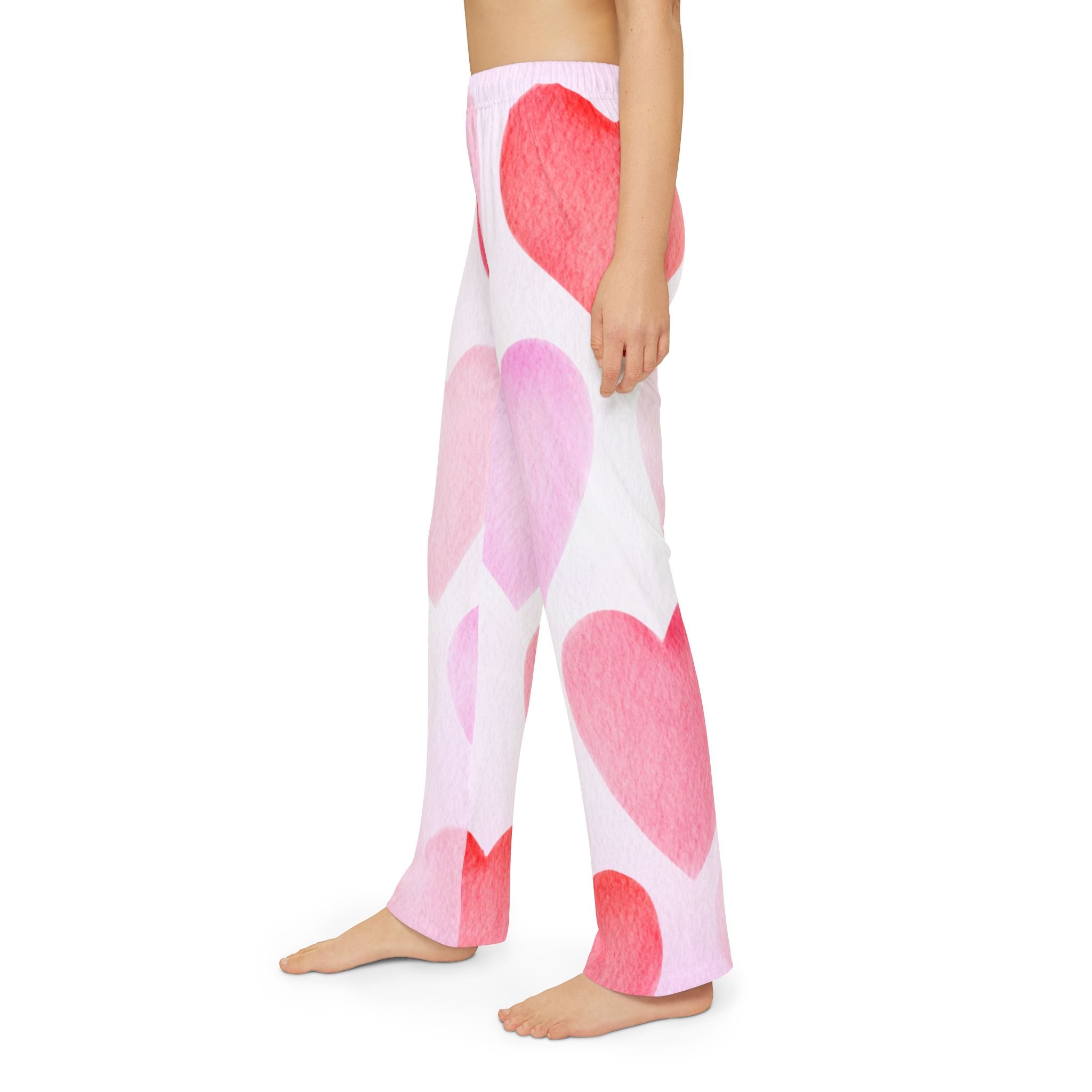 Kids Valentine's Pajama Pant Childrens Valentines Pant Children's Valentine's PJ Pant Valentines Kids Lounge Pants