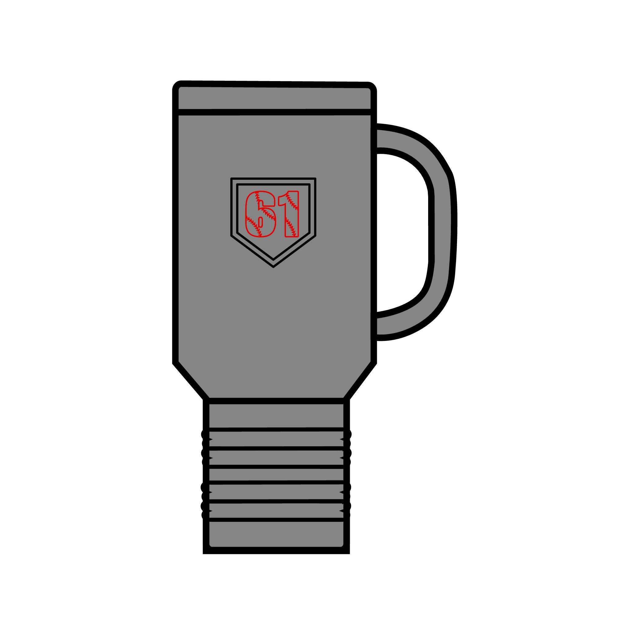 Custom CJs Mom Insulated Travel Mug, 40oz