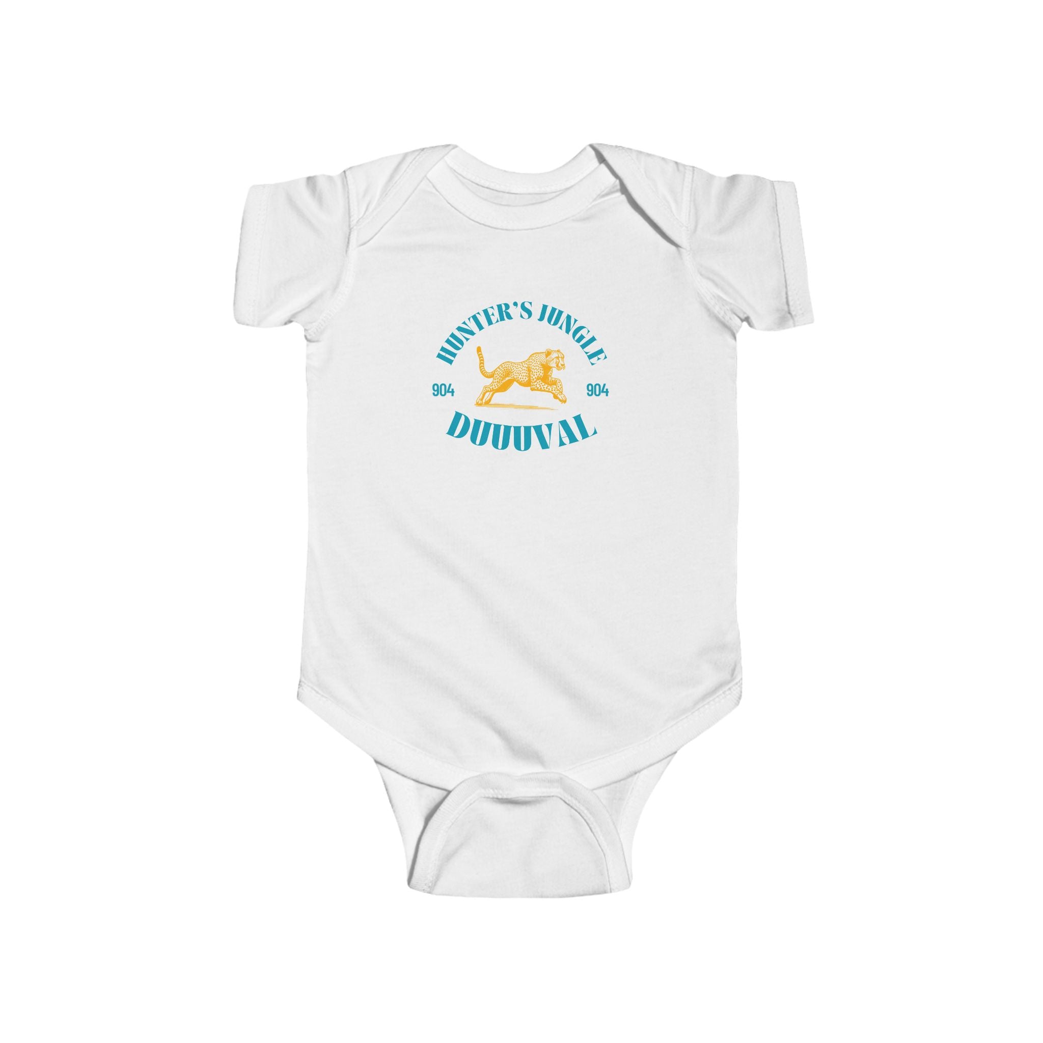 The Hunt is On Duuuval Travis Hunter onesie for baby Jaguars 904 Onesie