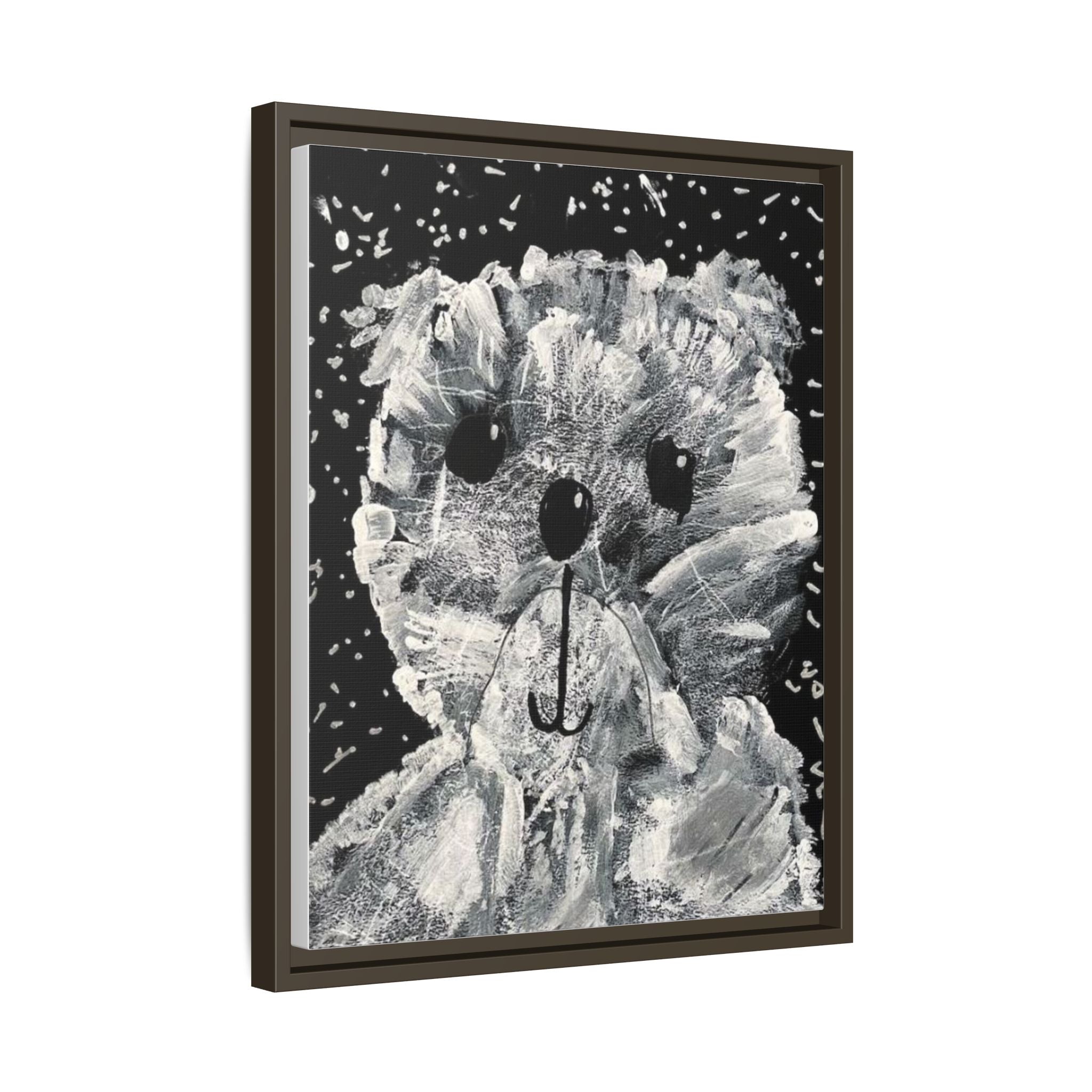 Theodore Roosevelt, Teddy Bear Matte Canvas, Framed Art by Jackson Smith