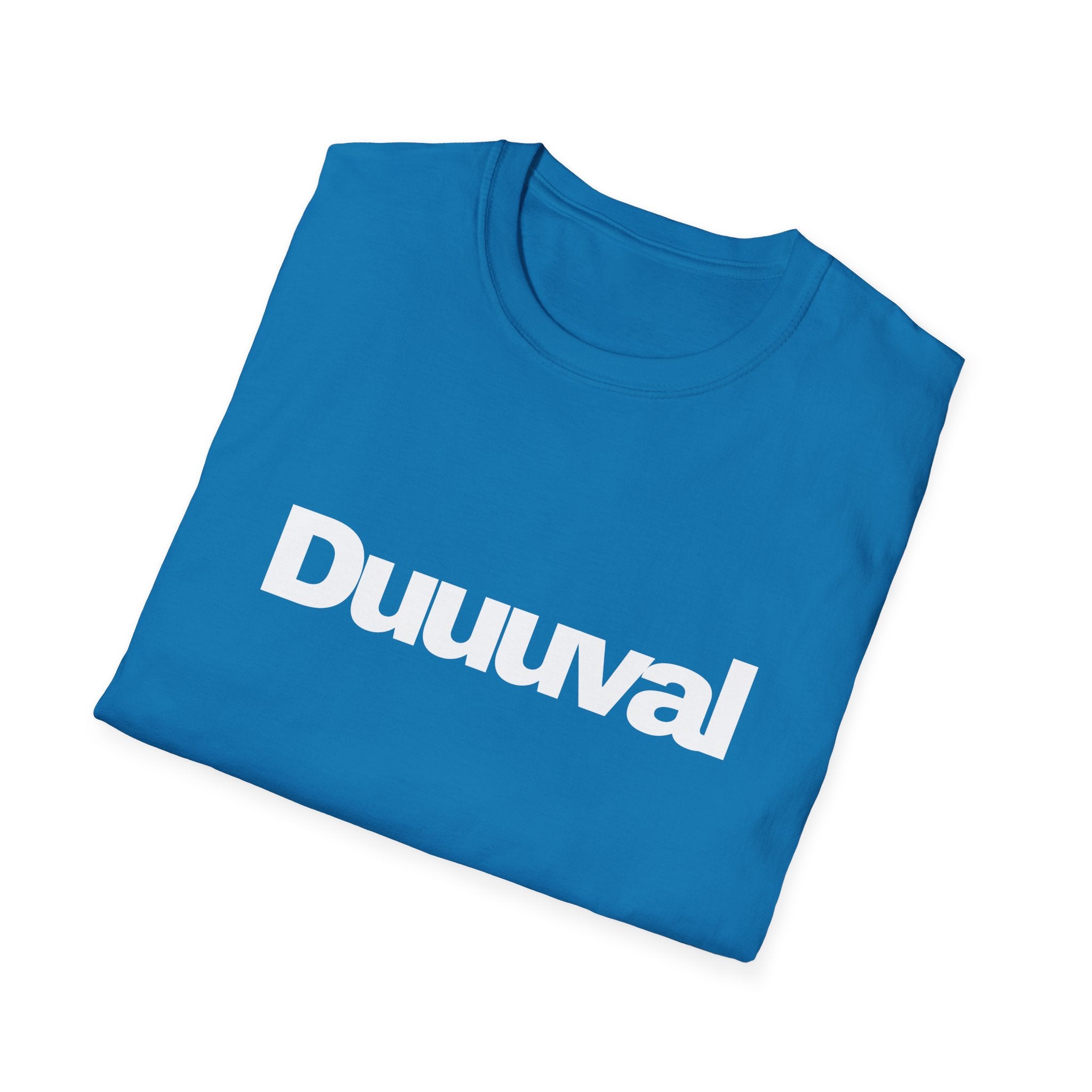 Duuuval Soft Tee with White Lettering Duval Show Your Love of the 904 in the Duuuval T-Shirt