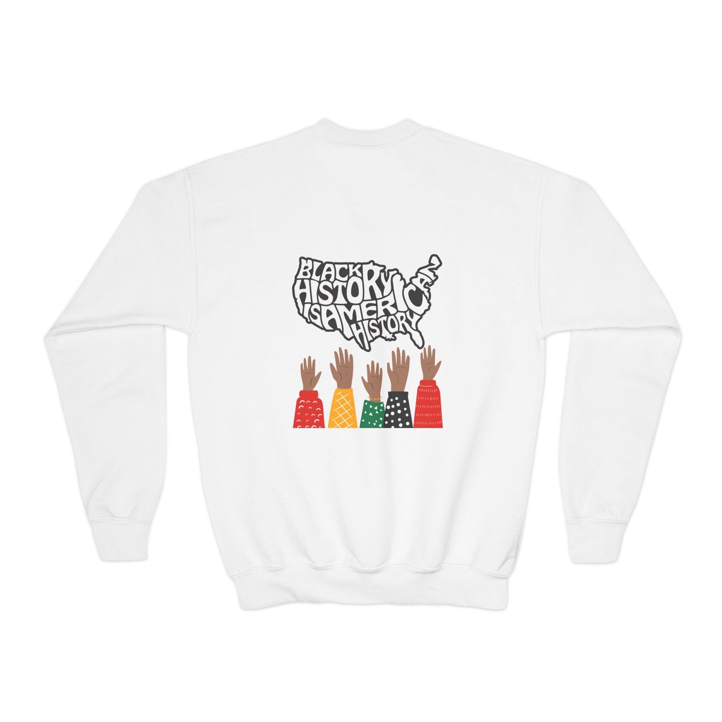 Black History Month Sweatshirt Youth Black History Month Sweatshirt