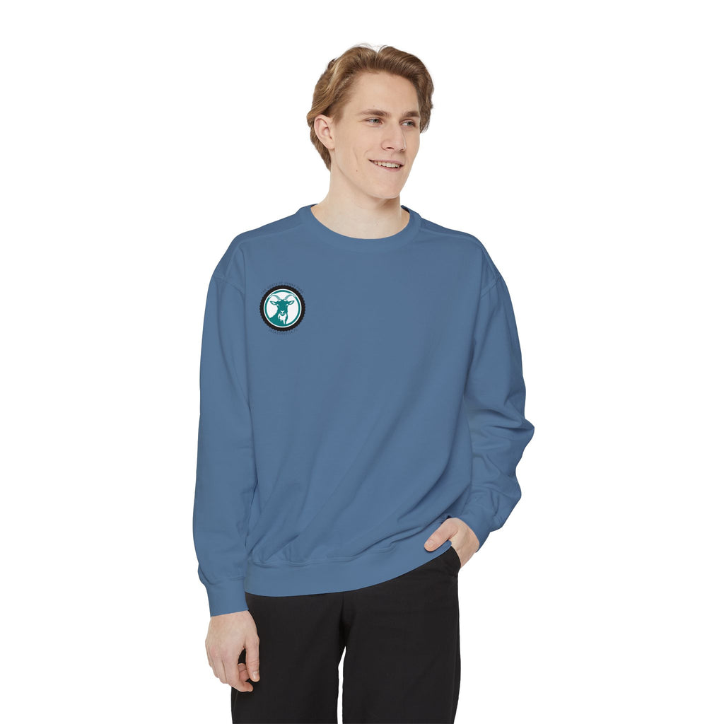 Goats of Hanna Unisex Garment-Dyed Sweatshirt