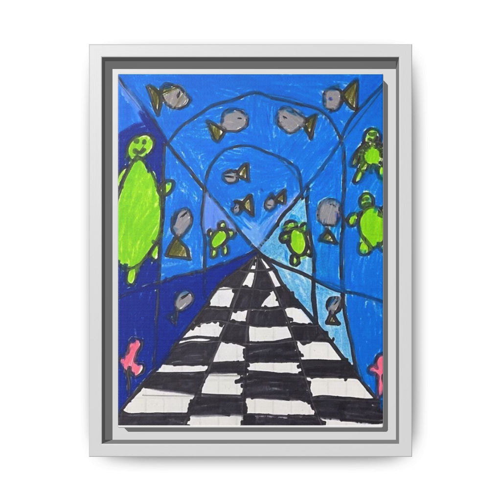 Creating Space Matte Canvas, Framed Art by Jackson Smith