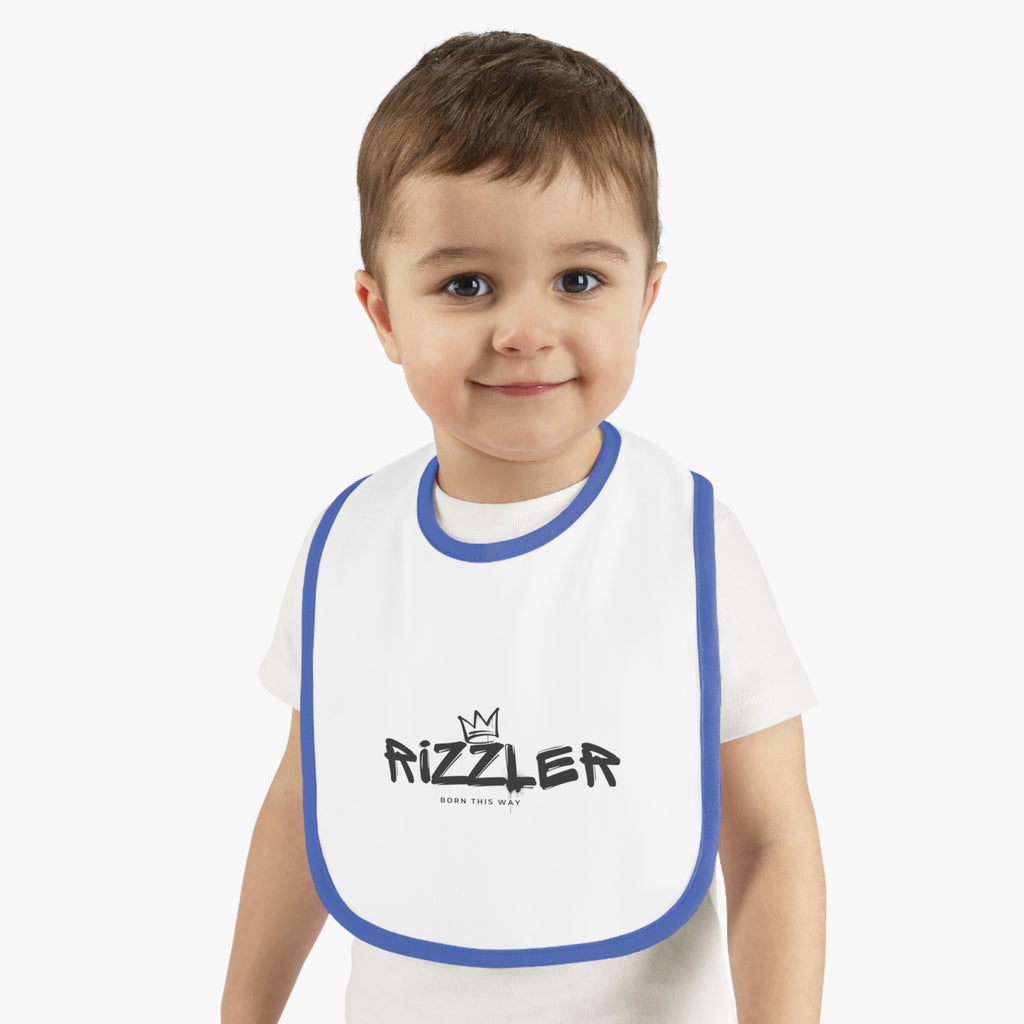 Baby Rizzler Trim Jersey Bib