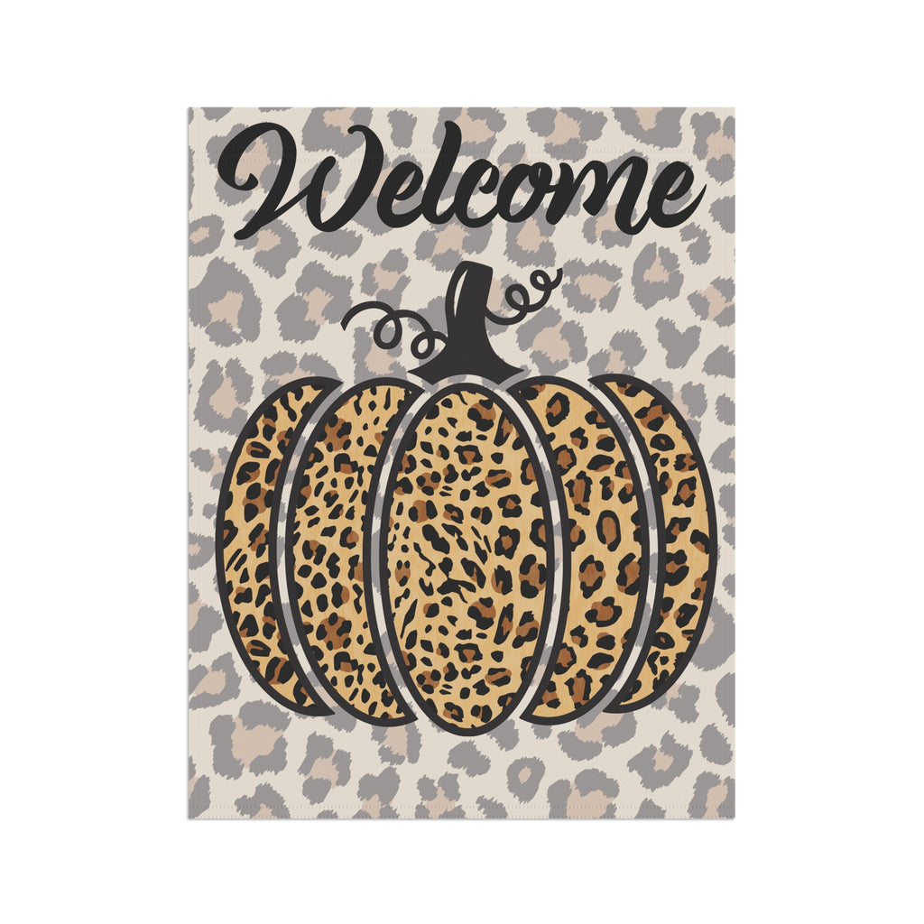 Garden Banner Pumpkin Fall Jaguars Garden Flag 12x18 or 24x32
