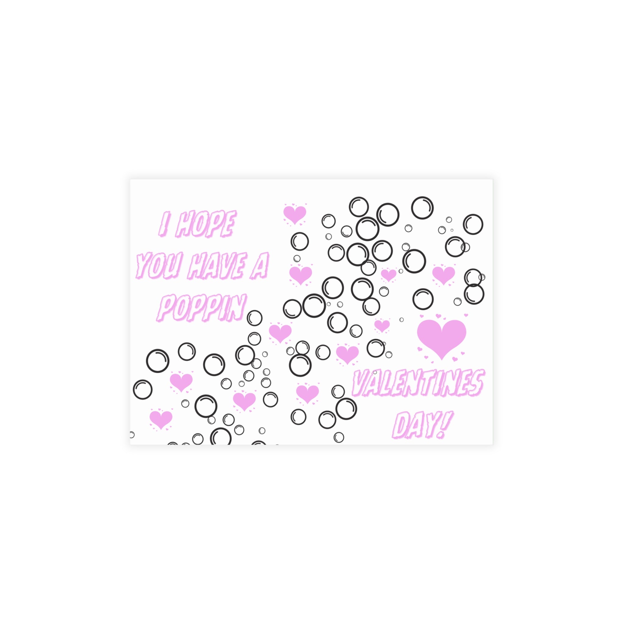 Valentines Day Cards for Kids Poppin Valentines Day Card Bundles for School or Friends Valentine's Postcard Bundles (envelopes included)