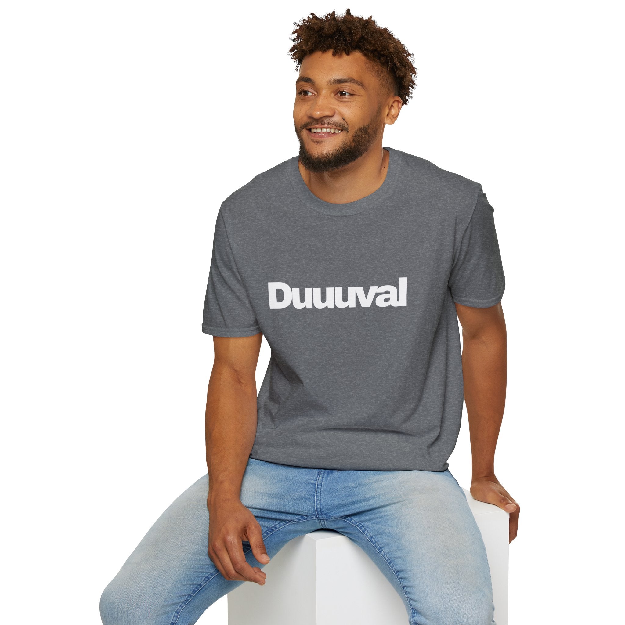 Duuuval Soft Tee with White Lettering Duval Show Your Love of the 904 in the Duuuval T-Shirt