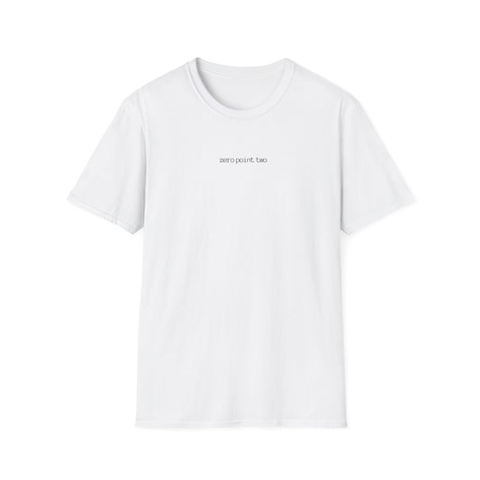 Zero Point TwoT-Shirt soft style vintage feel 0.2 tee