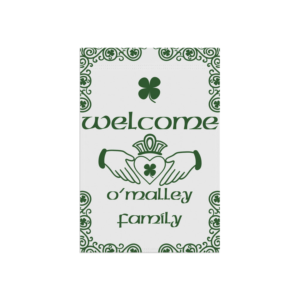 Custom Family Name Garden Flag Custom Surname Flag Irish Garden Flag Irish Flag