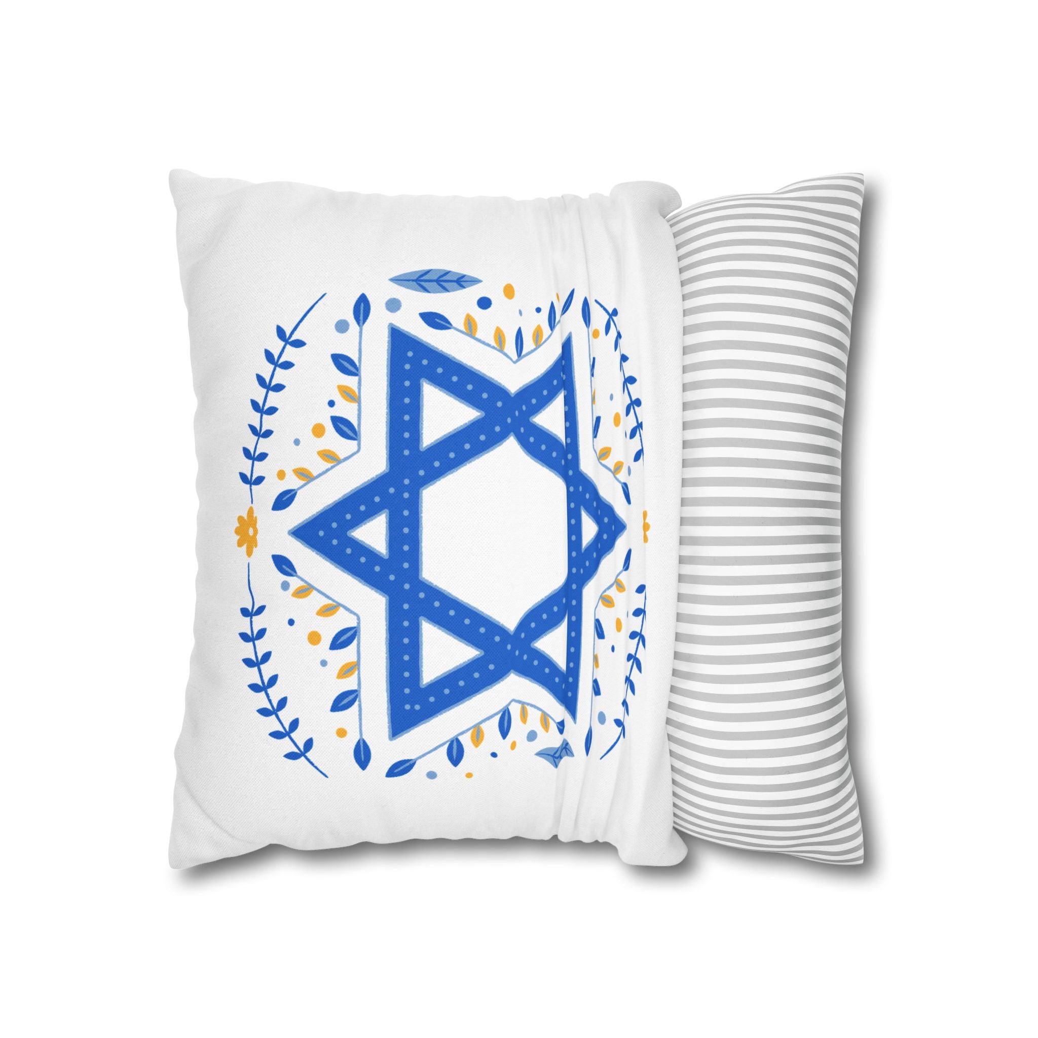 Hanukkah Square Pillowcase Hanukkah Decor Pillow Covers