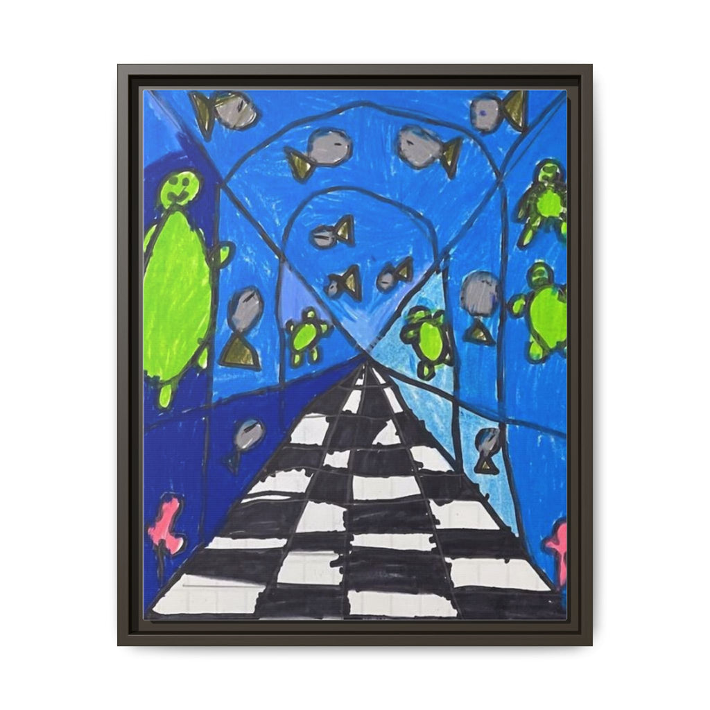 Creating Space Matte Canvas, Framed Art by Jackson Smith