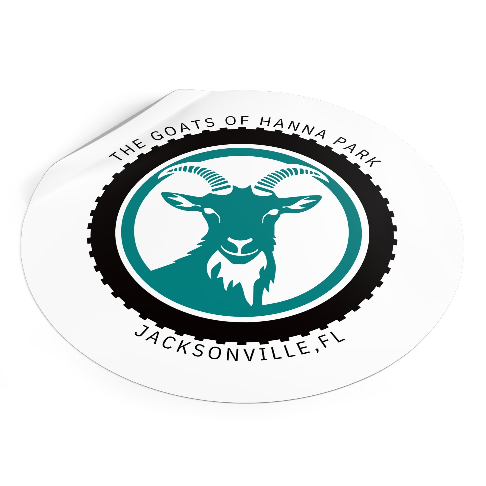 Goats of Hanna Round Vinyl Stickers