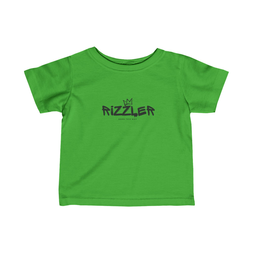 Rizzler, Born This Way! Infant Fine Jersey Tee