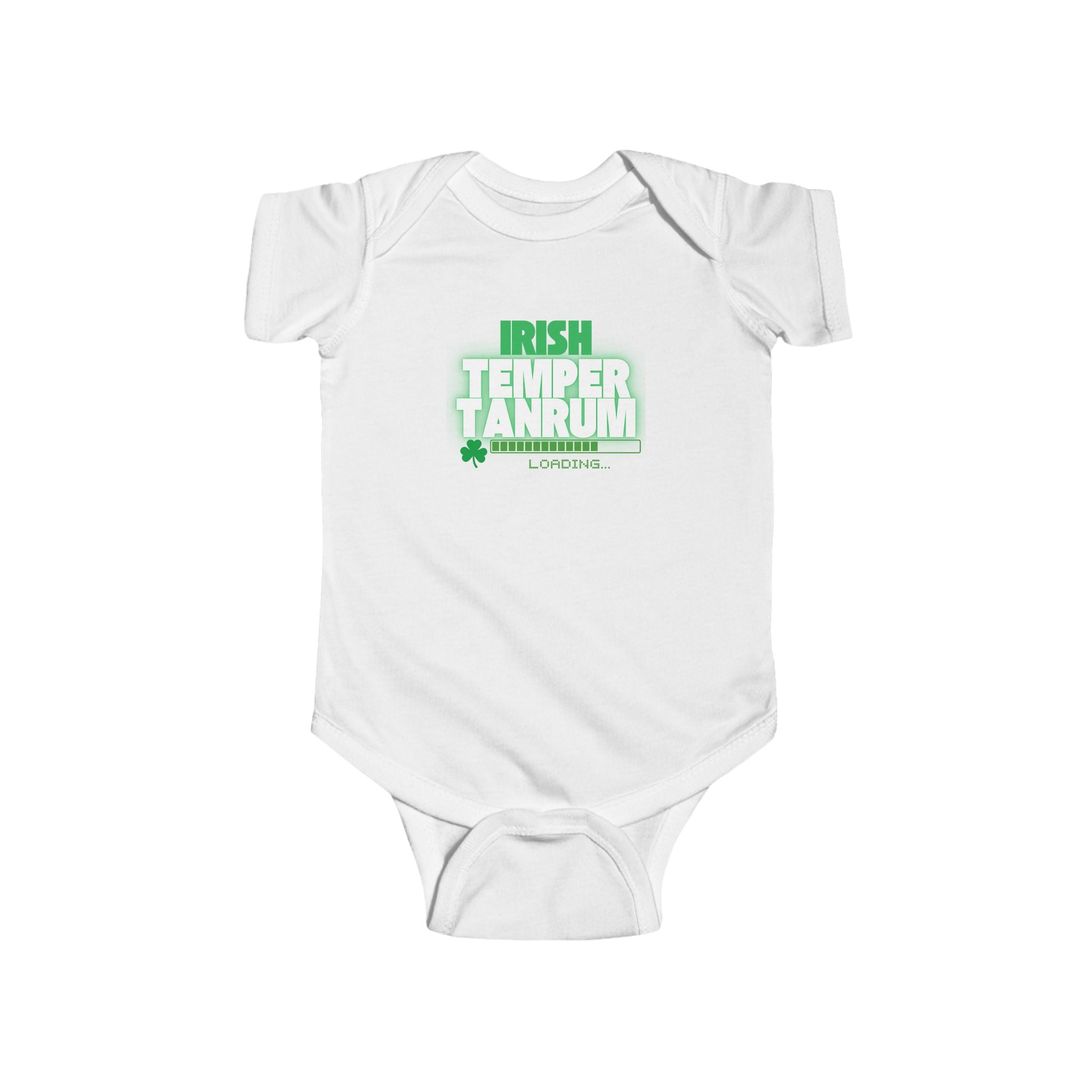 Irish Temper Tantrum Bodysuit, Cute Baby Outfit for St. Patrick's Day, Funny Infant Clothes, Gift for New Parents, Baby Shower Present