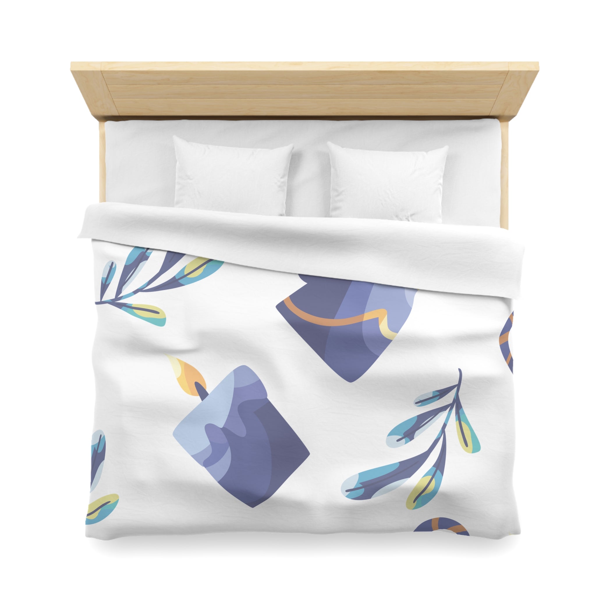 Hanukkah Microfiber Duvet Cover