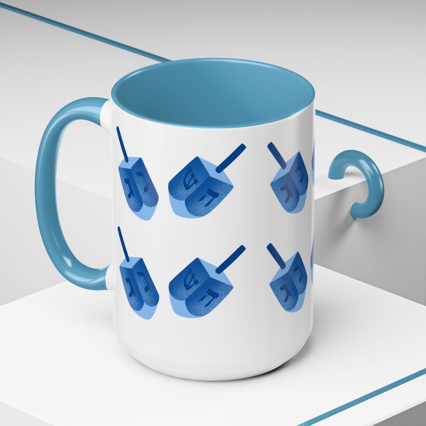 Dreidels Hanukkah Mug