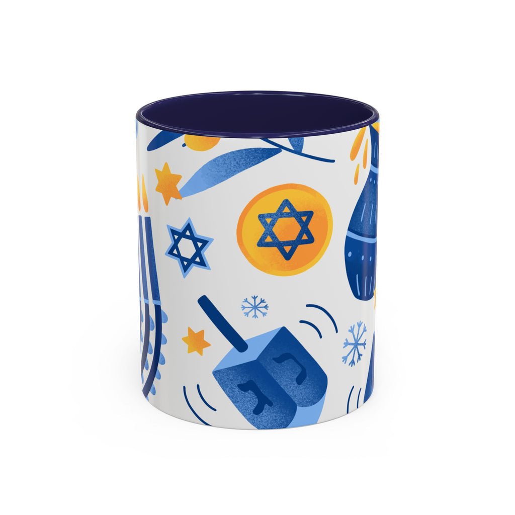 Hanukkah Accent Mug 11 oz