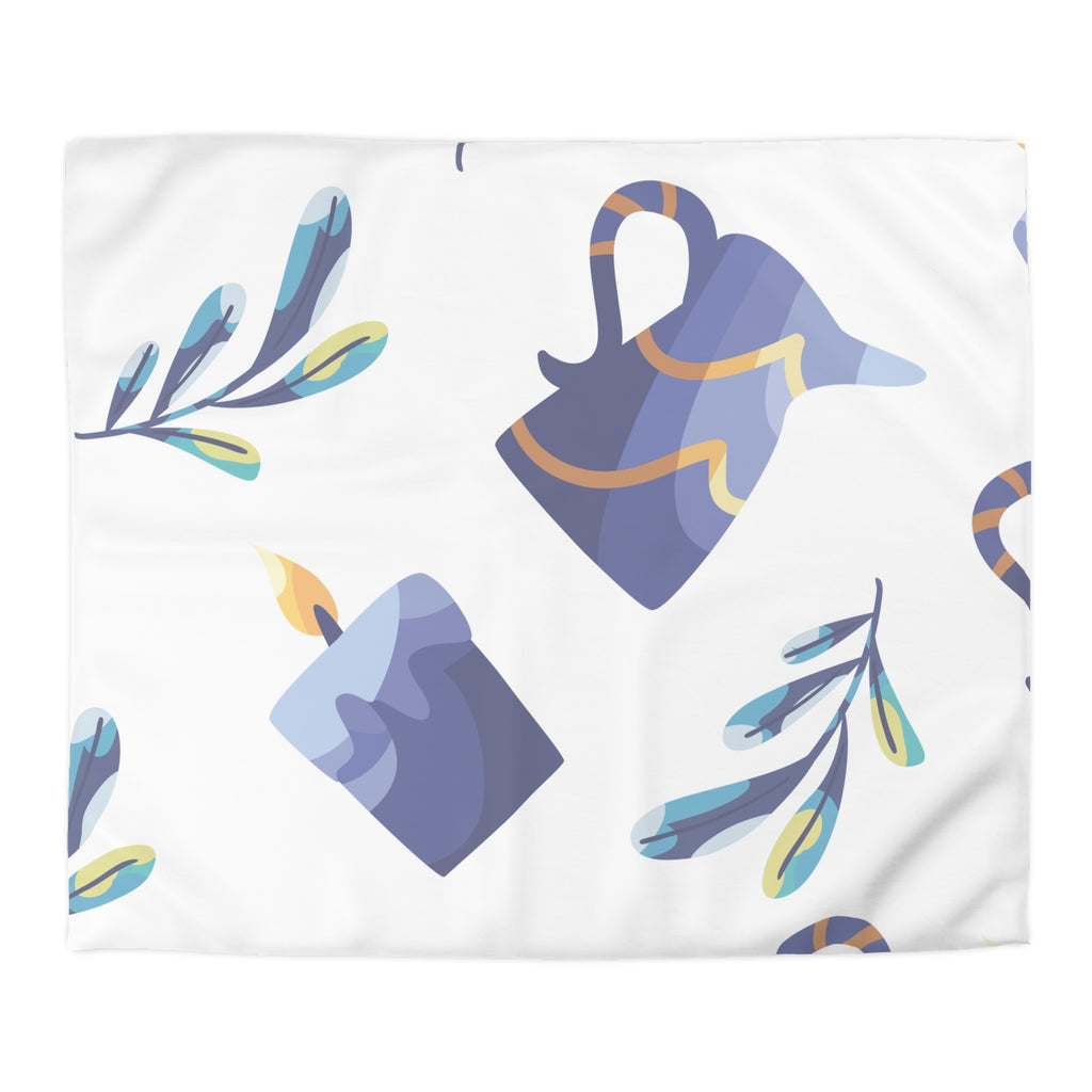 Hanukkah Microfiber Duvet Cover