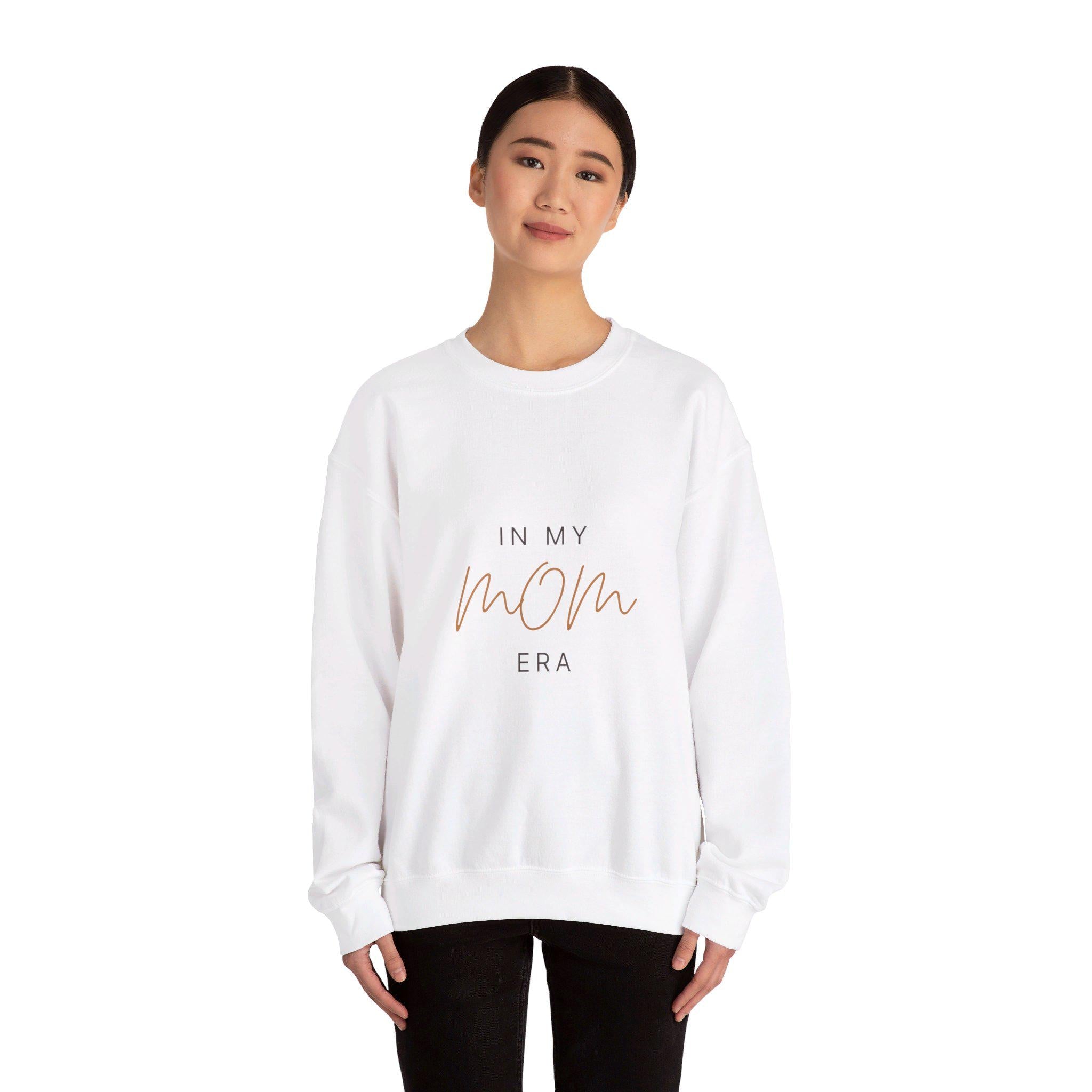 In My Mom Era Heavy Blend™ Crewneck Sweatshirt