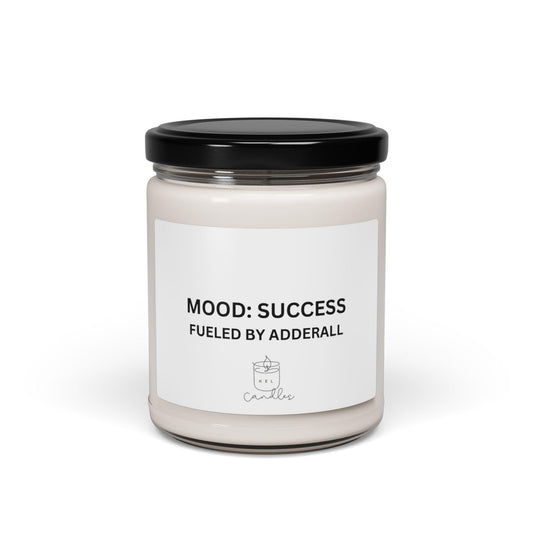 Success Fueled By Adderall Scented Soy Candle, 9oz