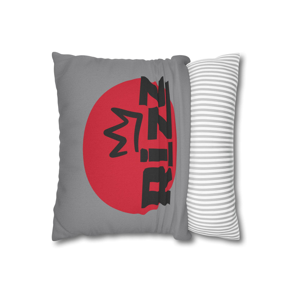 Rizz Spun Polyester Square Pillowcase