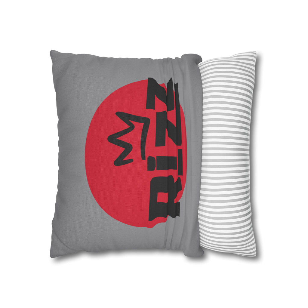 Rizz Spun Polyester Square Pillowcase